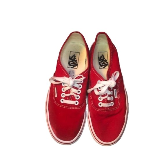 Vans Womens Authentic Pro VN0A3479919 Red Lace Up Skateboard Shoes Size W 8.0 - Picture 1 of 5